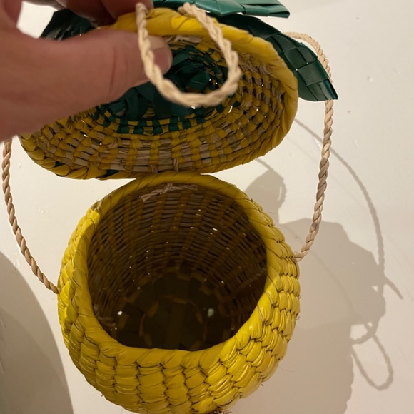 Straw pineapple bag - Picture 2 of 2